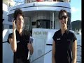 Megayacht Noa VII crew at St Maarten Boatshow 2007