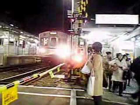 Train in Tokyo,Japan (Tokyu Ikegami Line)