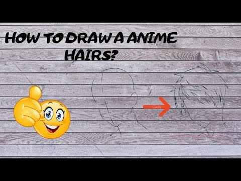 video-linktoworks-😍😍 HOW TO DRAW A ANIME HAIRS - Rey Drawing Skills