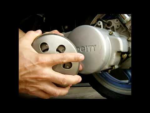 GY6 - A very good video demonstrating how to remove/replace a Chinese scooter's CV belt, clutch and clutch springs. The Clutch on this scooter had a broken pulley,...