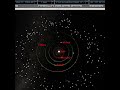 Asteroids around earth,,,unlabled version