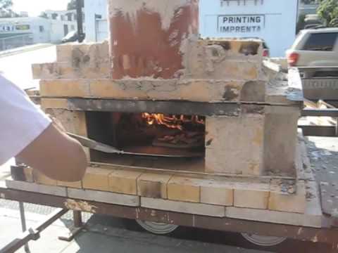 And how to cook pizza brick oven