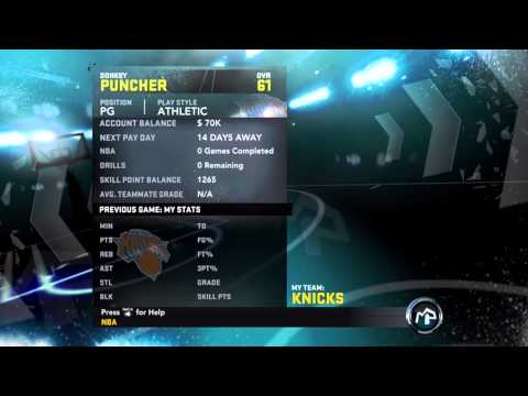 how to get more skill points on 2k12