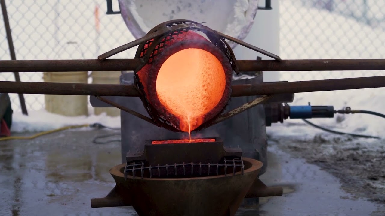 Golden Predator Mining Corp  Pouring Gold