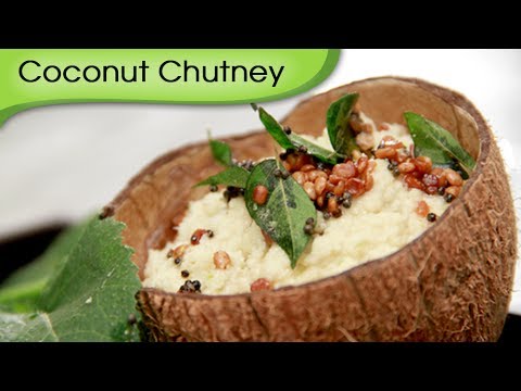 Fresh Coconut Chutney – Dosa Chatni Recipe by Ruchi Bharani – Vegetarian [HD]