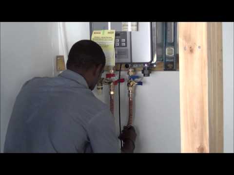 how to vent rinnai tankless water heater