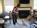 Toby responding to hand cues