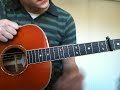 How to play place to be by Nick Drake