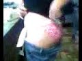 April shows her ass :-)