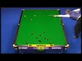 A strange match between Stephen Hendry and Neil Robertson in the quarter final of the 2009 Masters. Both players struggled to build any momentum and slipped out of position and missed easy balls as a result. Both players showed flashes of brilliance however, Hendry especially potted some incredible balls, only to fall into difficult positions. The score line was 6 - 4 to Robertson in the end.