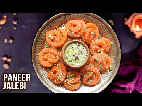 Paneer Jalebi | How To Make Paneer Jalebi | Sweet Recipe With Paneer | Simple Jalebi Recipe | Varun
