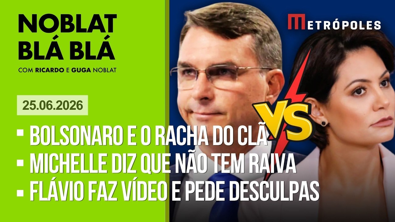 AO VIVO: Flávio Bolsonaro responde Michelle após expor briga, Malafaia elogia e Valdemar pede calma🔥