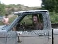1986 ford ranger gets swamped in lake