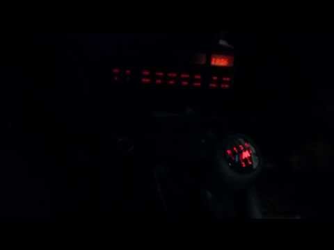 how to fit illuminated gear knob
