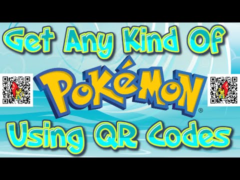 how to make pokemon qr codes