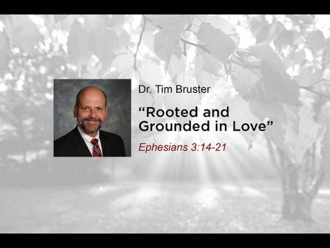 how to be rooted and grounded in love