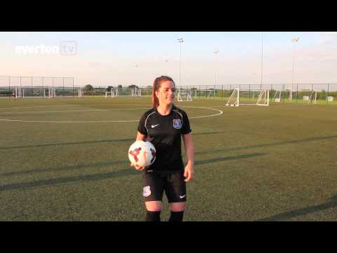 Everton Ladies Skill School - Michelle Hinnigan