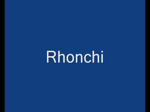 how to treat rhonchi