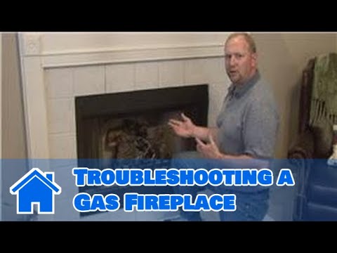 how to repair gas fireplace