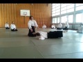 Aikido Daniel Champeimont à Vevey 2011: Tsuki Kokyu Nages