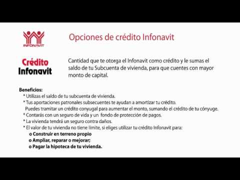 Tipos De Creditos Infonavit 2017 - prestamos personales zaimo