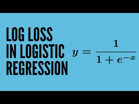 Log Loss or Cross-Entropy Cost Function in Logistic Regression