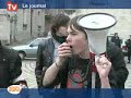TV Tours - les lycéens manifestent contre les suppressions 