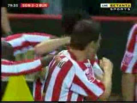 Sunderland v Burnley 4/27/2007 3-2 ...