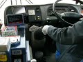しずてつジャストラインで用いられている新型車の運転席