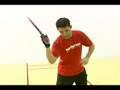 How to Play Racquetball : Swinging a Racquetball Racquet