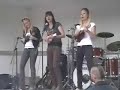 crucified barbara play i'm so lonome i could cry at the ukulele festival in stockholm 2007.
not their regular music or intstruments. this is what they normaly sound and look like:
http://www.crucifiedbarbara.com/