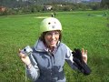 Laura � appena atterrata