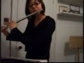 Bach Sonata BWV 1034 on flute