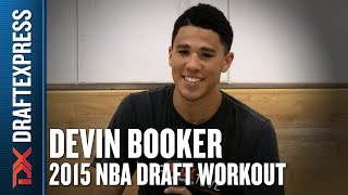 Devin Booker - 2015 Pre-Draft Workout & Interview - DraftExpress