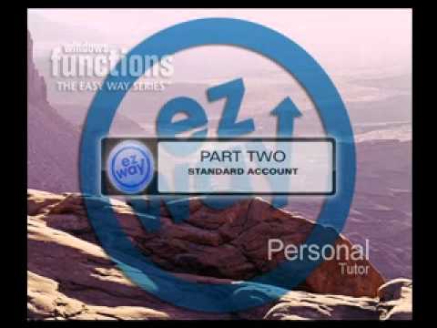 The discovery of Windows 7 - Preparation of user accounts - YouTube