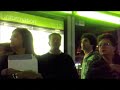 Mysterious Flash Mob - Umbrellas and Ponchos and Newspapers
