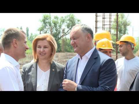 Igor Dodon efectuează o vizită de lucru în orașul Comrat din UTA Găgăuzia