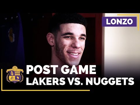 Video: Lonzo Ball After Second Triple-Double, 16 Rebounds