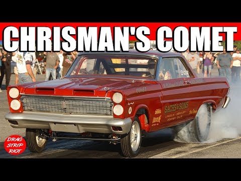 2012 Nostalgia Dragfest Invitational Oxford Dragway Barillaro Chrismans Comet Funny Cars Drag Racing