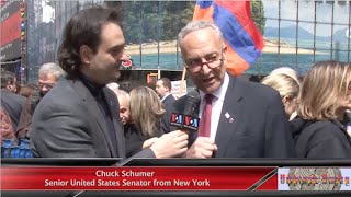 Chuck Schumer, Senior U.S. Senator from New York, talks about Armenian Genocide