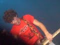 Nick J on His Knees and Then Drinking Water