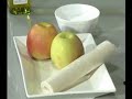 Tarta de manzana en sartén