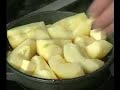 Tarta de manzana en sartén Tarta de manzana en sartén