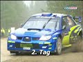 wrc rally finland 2006 subaru highlights