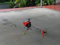 First Day Hovering an RC Helicopter - Gaui Hurricane 550