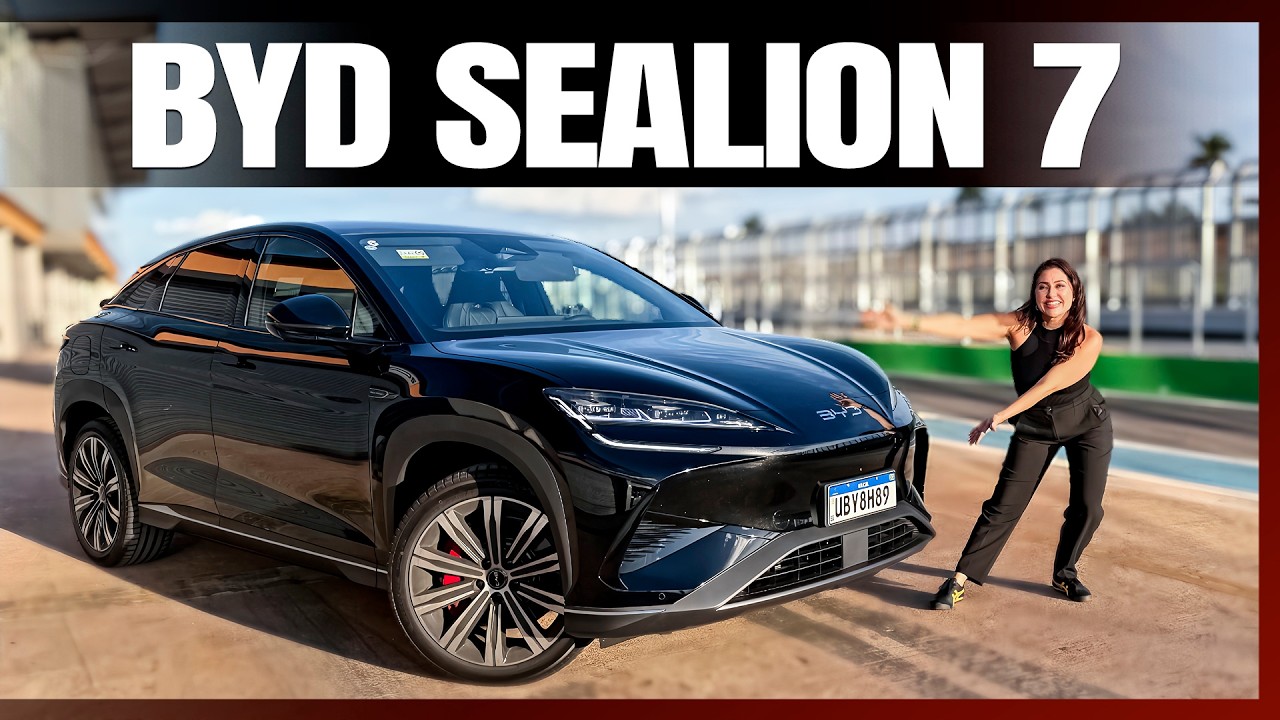 BYD Sealion 7 é SUV Cupê do Seal com 360 km de autonomia e performance de superesportivo