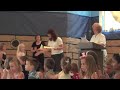 Veronica Receives her Kindergarten Diploma