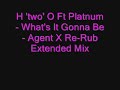 H 'two' O Ft Platnum - What's It Gonna Be - Agent X Re-Rub E