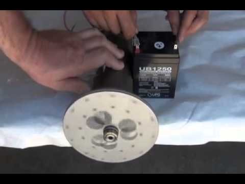 how to attach dc motor