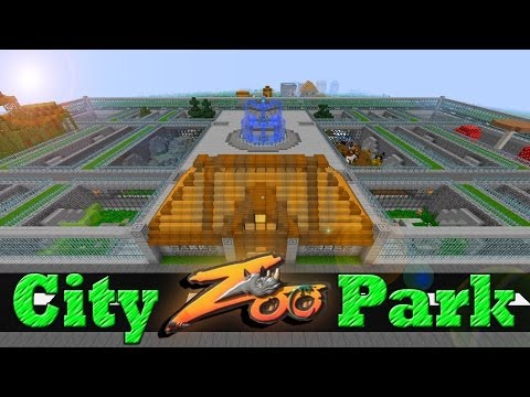 Minecraft City Zoo Park